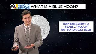 Weather 101: The first blue moon in over a year is coming this weekend