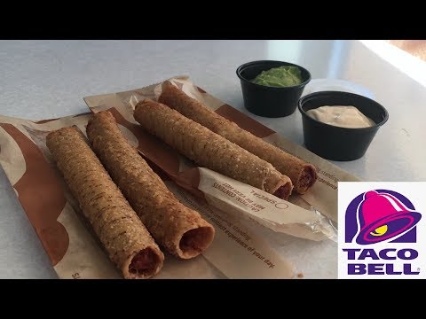 Review: Taco Bell Rolled Chicken Tacos