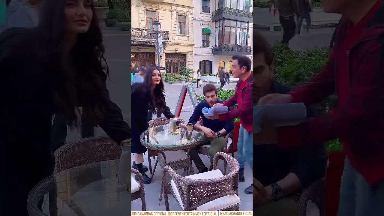 Imran Abbas & Sadia Khan shoot for Khuda aur Muhabbat season 3 