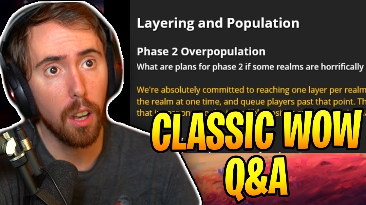 Asmongold Reacts To Classic WoW Developer Q&A!