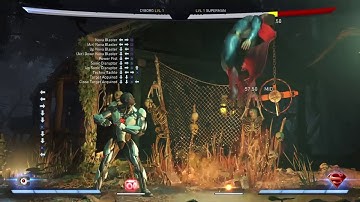 Injustice 2 | Cyborg | All Attacks, Combos