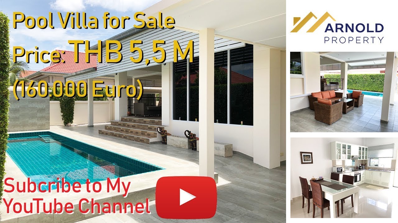 Pool Villa for Sale - THB 5,5 M ( Euro 160,000)