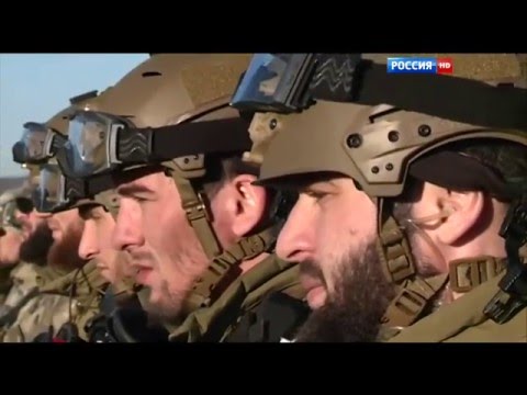 Российский спецназ против террористов в Сирии.