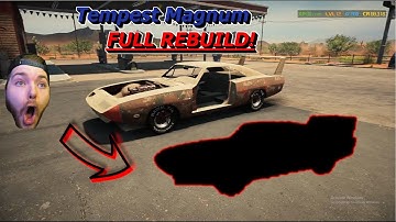 Tempest Magnum FULL REBUILD From Start to Finish! Car Mechanic Simulator 2021 Tempest Magnum Rebuild