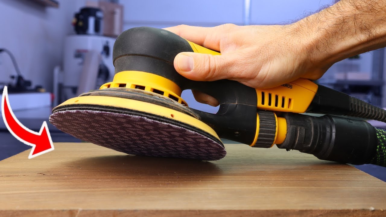 QUIT WASTING TIME SANDING! (best tools to avoid hand sanding) 