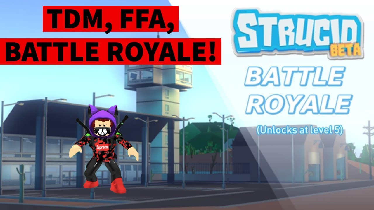 Playing Roblox Strucid With My Friends Tdm Ffa And Battle Royale Youtube - ffa player vs player roblox