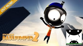 Stickman Base Jumper 2 Android GamePlay (By Djinnworks GmbH) screenshot 5