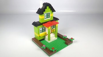 Lego Basic House (013) Building Instructions - LEGO Classic How To Build - DIY
