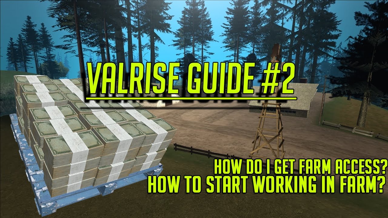[Valrise:RP] Farming Job - YouTube