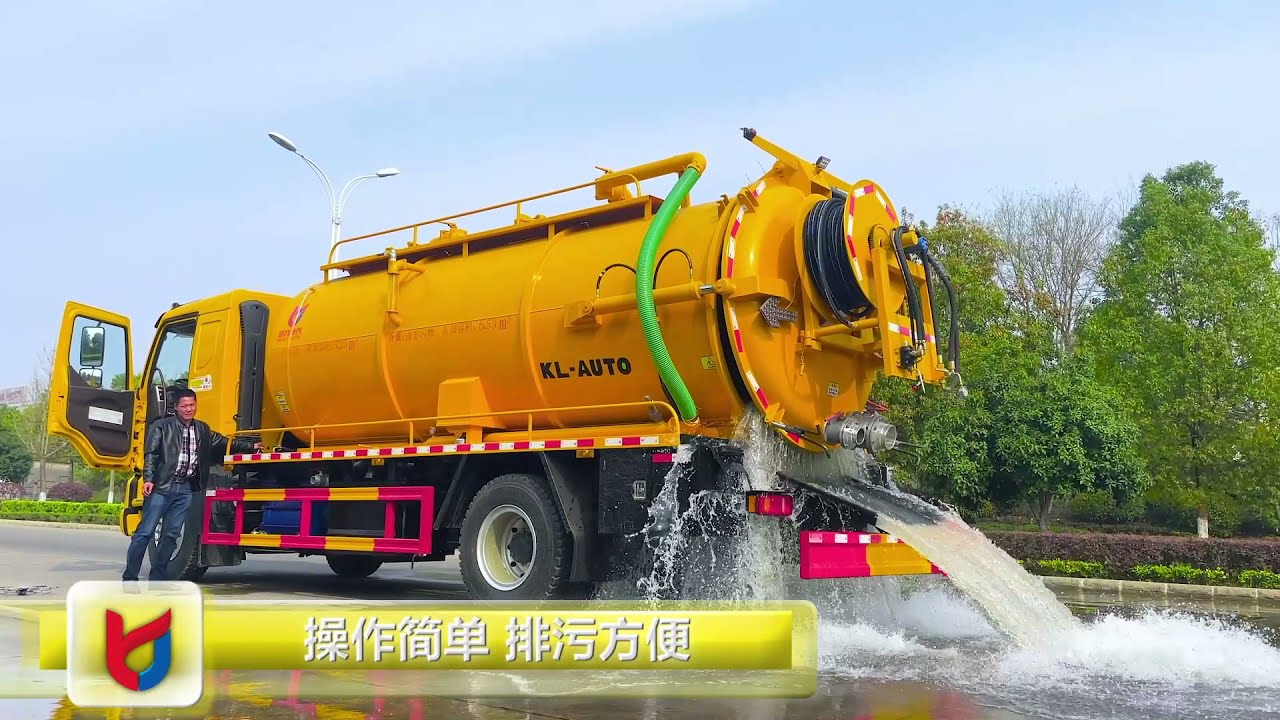 Chinese Manufacture 15000Liter Vacuum Septic Cleaning Cesspit Emptier Suction Sewage Truck Price