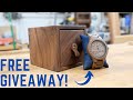 Making a Little Box for a WoodWatch // FREE Giveaway!