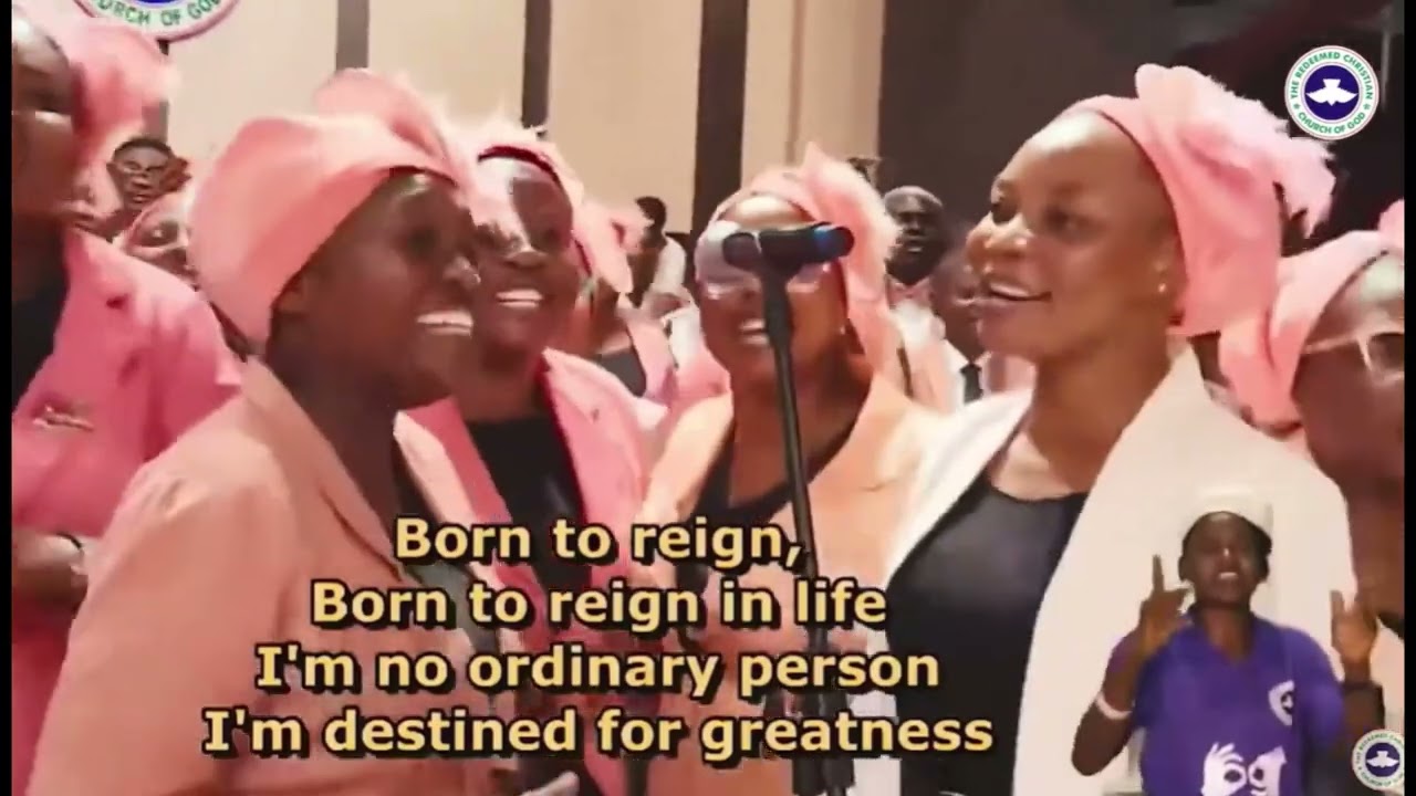 Born To Win by  Funke Bada and Rccg National Mass Choir at RCCG MAY 2025 HOLY GHOST SERVICE