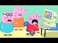 Peppa pig reaction  peppa pig x roblox funny animation