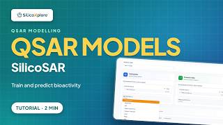 SilicoSAR Tutorial: Train a QSAR Model and Predict Bioactivity