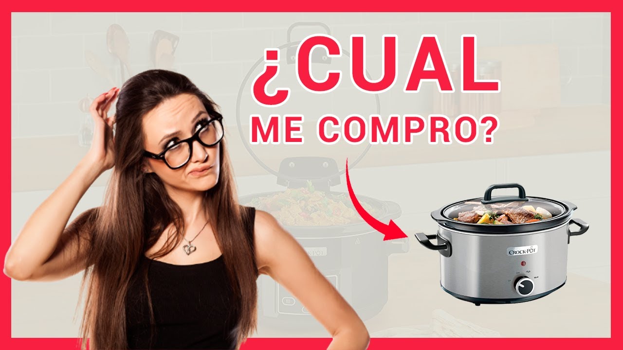 Descubre estas 9 auténticas OLLAS de COCCIÓN LENTA ¡¡¡ Marca CROCKPOT ®!!!  Controla Tus Guisos 