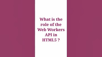 HTML INTERVIEW QUESTIONS AND ANSWERS।।HTML5 ke Interview Questions।।#htmltutorial #html5 #html