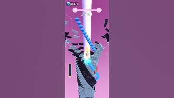 Highest Score Gameplay Stackball 3D #shortsfeed #shorts #stackball #trending #trap