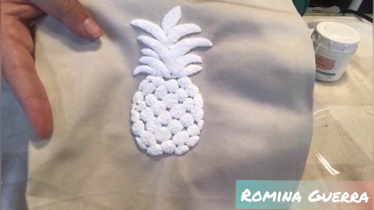 pintura puff de Romina Guerra  usos