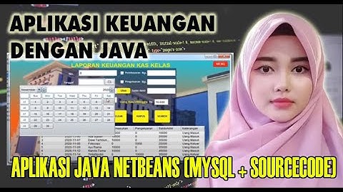 APLIKASI DATA MAHASISWA DAN DATA UANG KAS MEMAKAI JAVA NETBEANS JAVA DAN XAMPP || TUGAS PORTOFLIO
