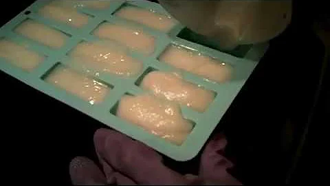 Part 1 of 2 Making homemade laundry soap detergent with coconut oil and lye