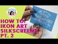 How to make and use IKONART Stencils