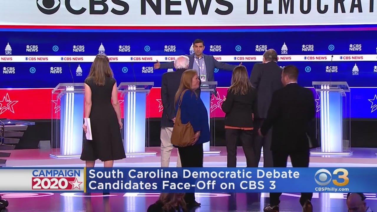 Democratic Candidates Debate Ahead Of South Carolina Primary - YouTube