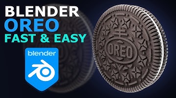 Blender | Make An Oreo EASY Beginners Tutorial
