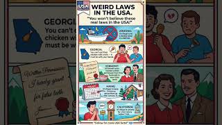 🔥 WEIRD LAWS IN THE USA
