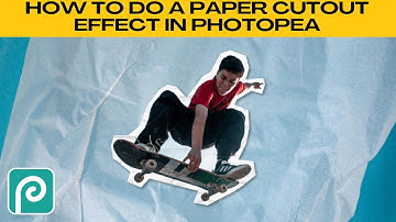 How to Create a PAPER CUTOUT Effect in Photopea