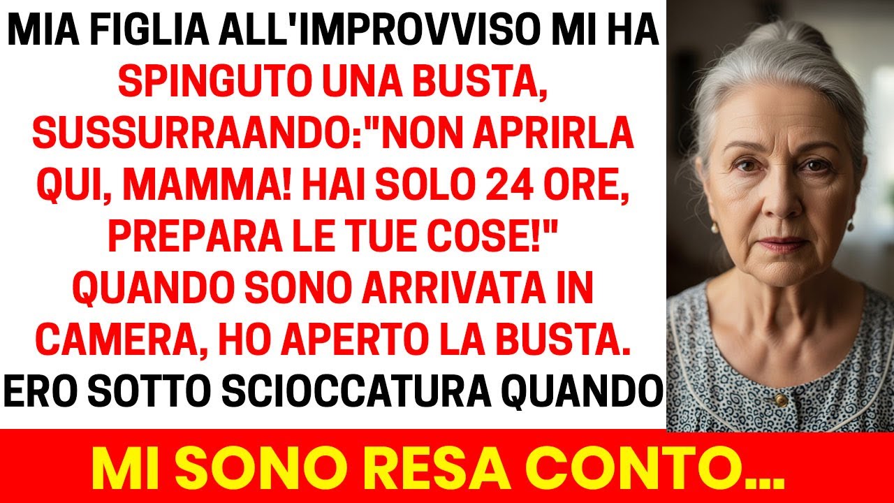 Mia figlia mi ha sussurrato: «Fai le valigie e mettiti in salvo», mentre mi passava una busta gialla davanti a suo marito. Dentro c'era una chiavetta USB con registrazioni di lei e di mio genero...