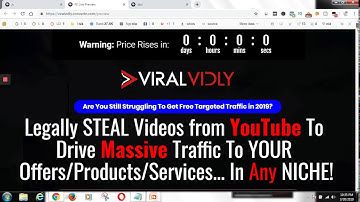Viral Vidly Review & Bonus Offer - Get Viral Vidly Best Offer - Get Free Traffic Using Youtube
