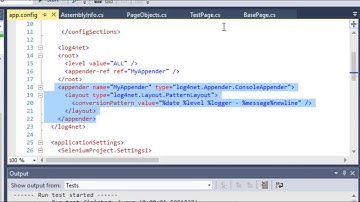 Lecture 17 - Logging Framework (Log4Net) in Selenium in C#.Net