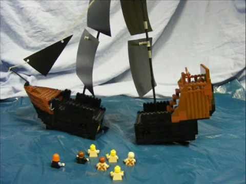 Lego Pirates 70413 The Brick Bounty - Speed Build Review. 