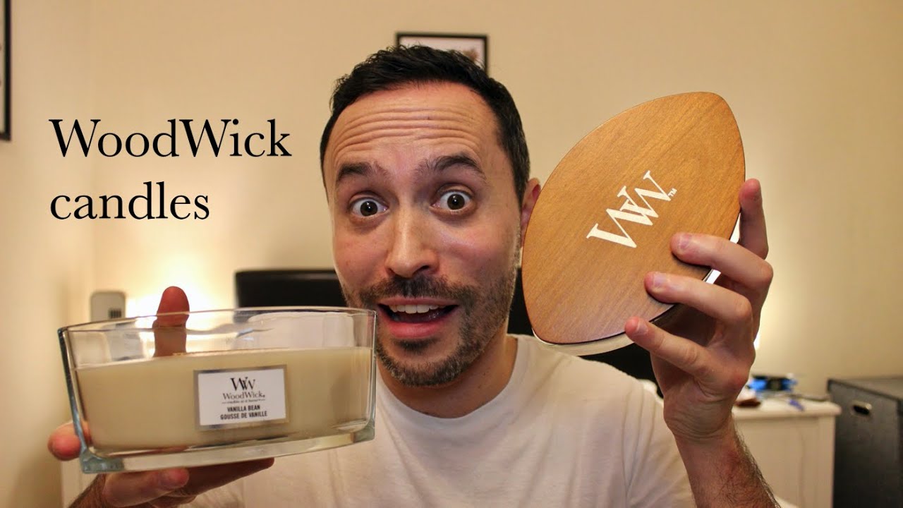 WOODWICK CANDLE makes a crackling fire sound! YouTube