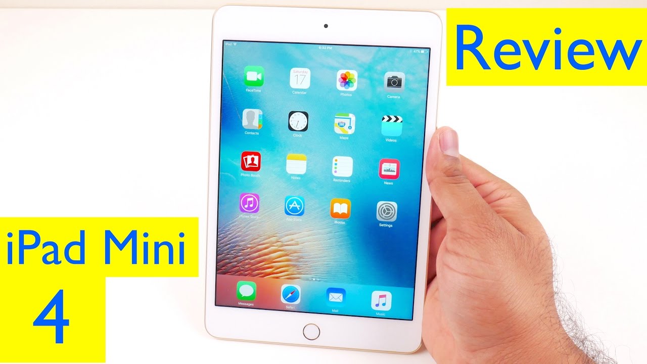 iPad Mini 4 Unboxing and Setup - 32GB Gold - YouTube