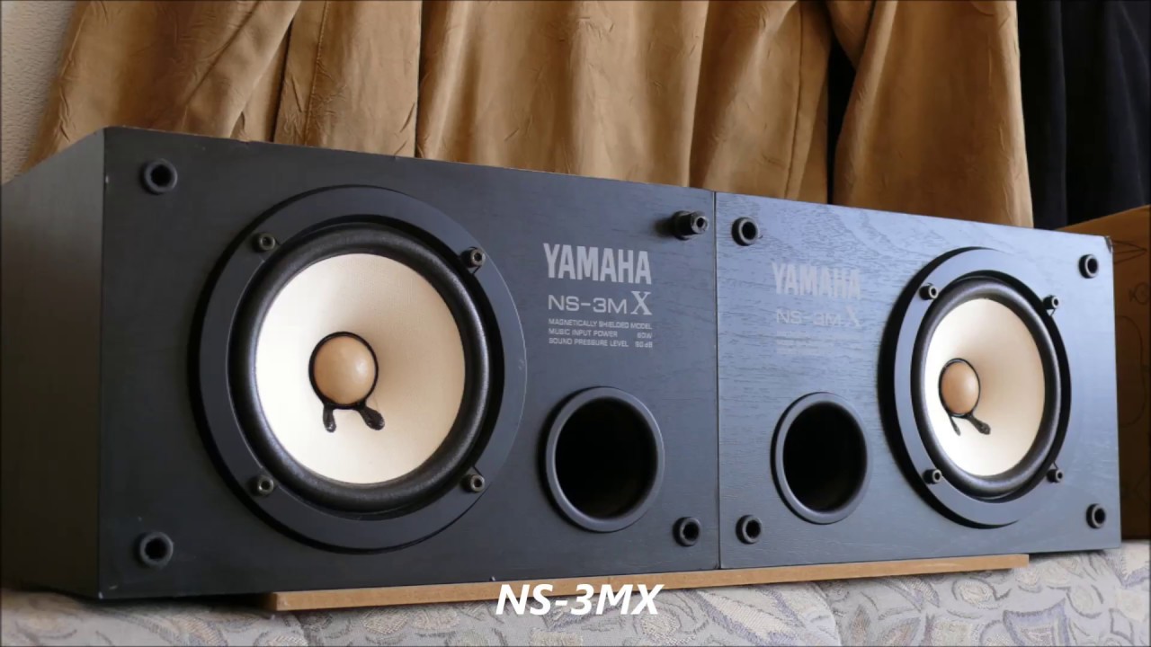 スマホ/家電/カメラ【良品】YAMAHA フルレンジスピーカー システム NS-3MX 30W ペア