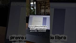 🍄giorno 20 #booktok #authorproblems #books #bookish #scrittrice #writer #vlog #writing #writingvlog
