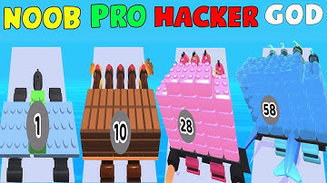NOOB vs PRO vs HACKER vs GOD in Toy Rumble 3D