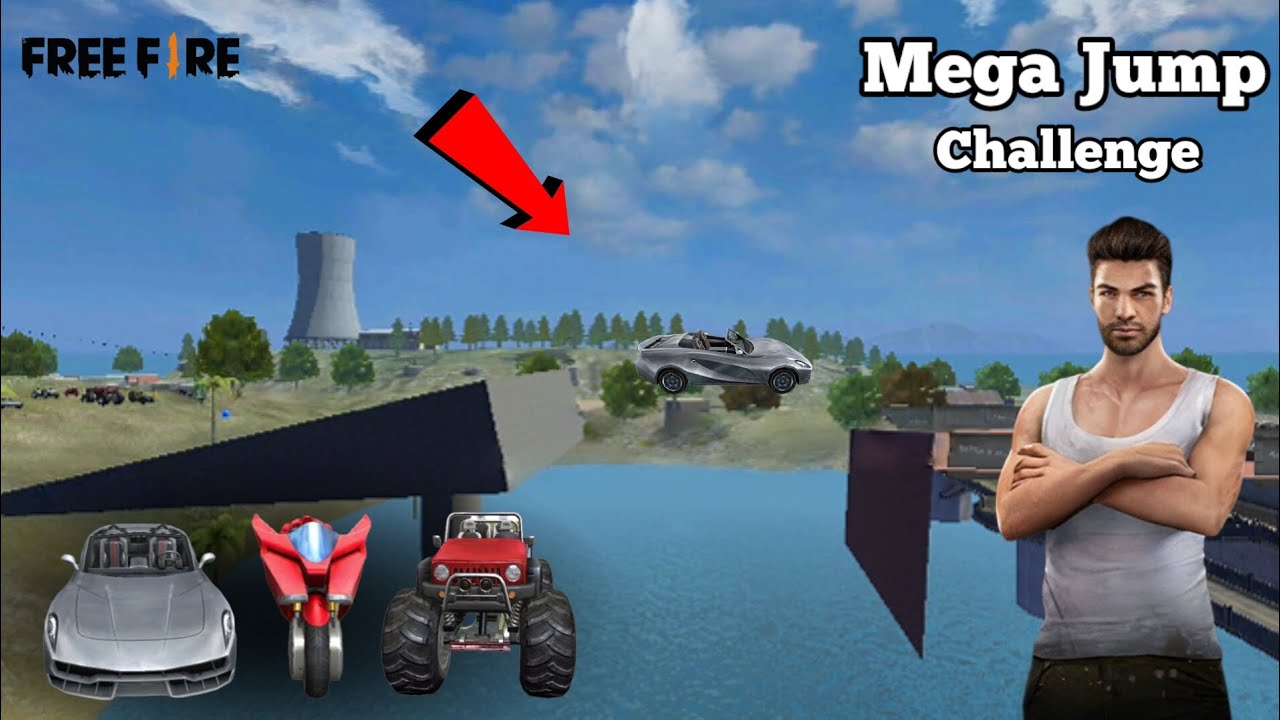 Free Fire Mega Jump Challenge Gameplay | Unique Jump Challenge In Free ...