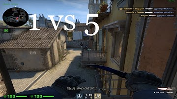 How average Faceit knife round looks like...