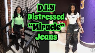 Information RECREATE MIRACLE WATTS JEANS WITH ME!!! Update