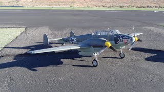 Dynam Bf 110 Zerstorer 1500mm (59 inch) wingspan PNP by Derek Micko