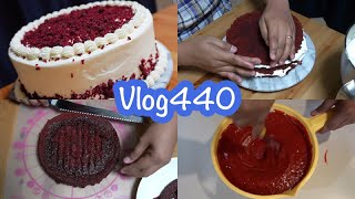 How to make Simple and Easy Moist Red Velvet Cake with Cream Cheese Frosting | Homemade is LOVE!