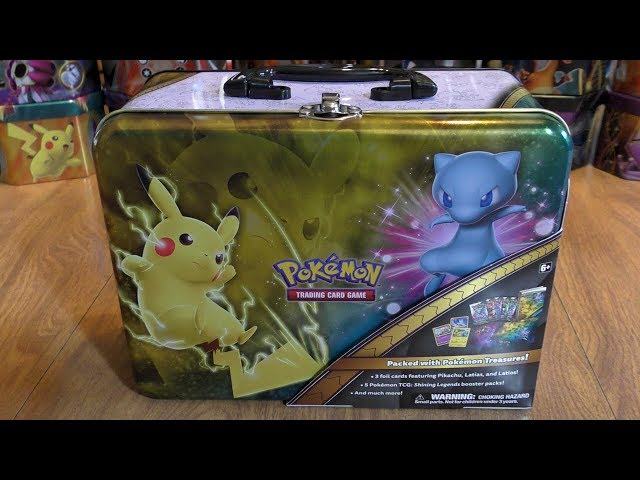 pokemon trading card game shining legends collector chest Shining Legends Collector Chest Opening
