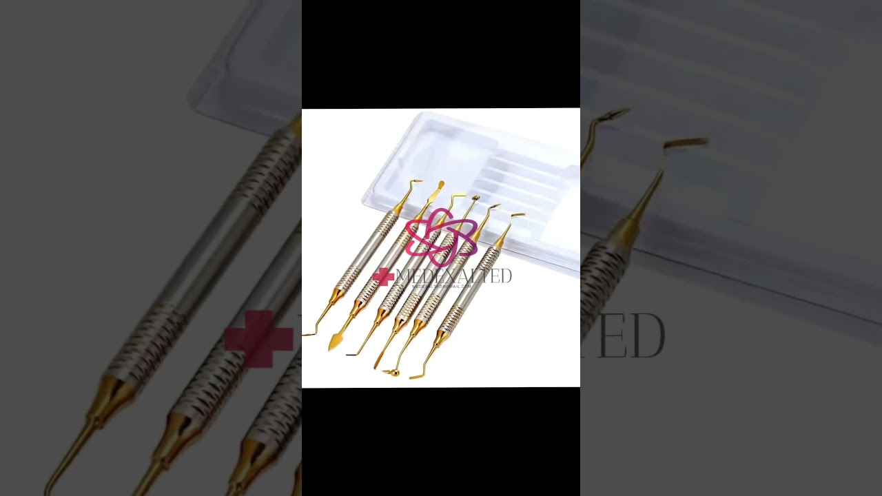 Dental Composite Filling Instruments Kit Stainless Steel Dental Scaler Set 6pc/Set +923417330036