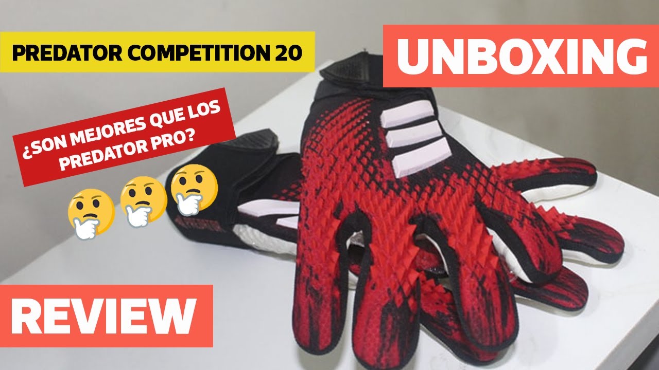 ADIDAS PREDATOR 20 COMPETITION GOAKKEEPER GLOVES REVIEW - YouTube