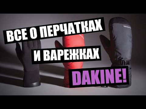 Перчатки и варежки DAKINE- Какие выбрать?