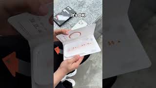 My phone flew out of my pocket while riding… and this happened.#smartdevil #screenprotector #reels