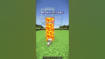 Minecraft logic - Turtle Egg #minecraft #shorts #egg