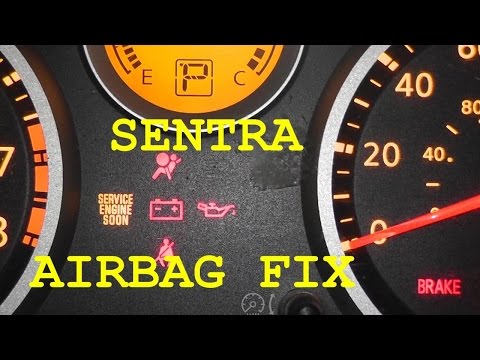 How to reset airbag light on 1999 nissan maxima